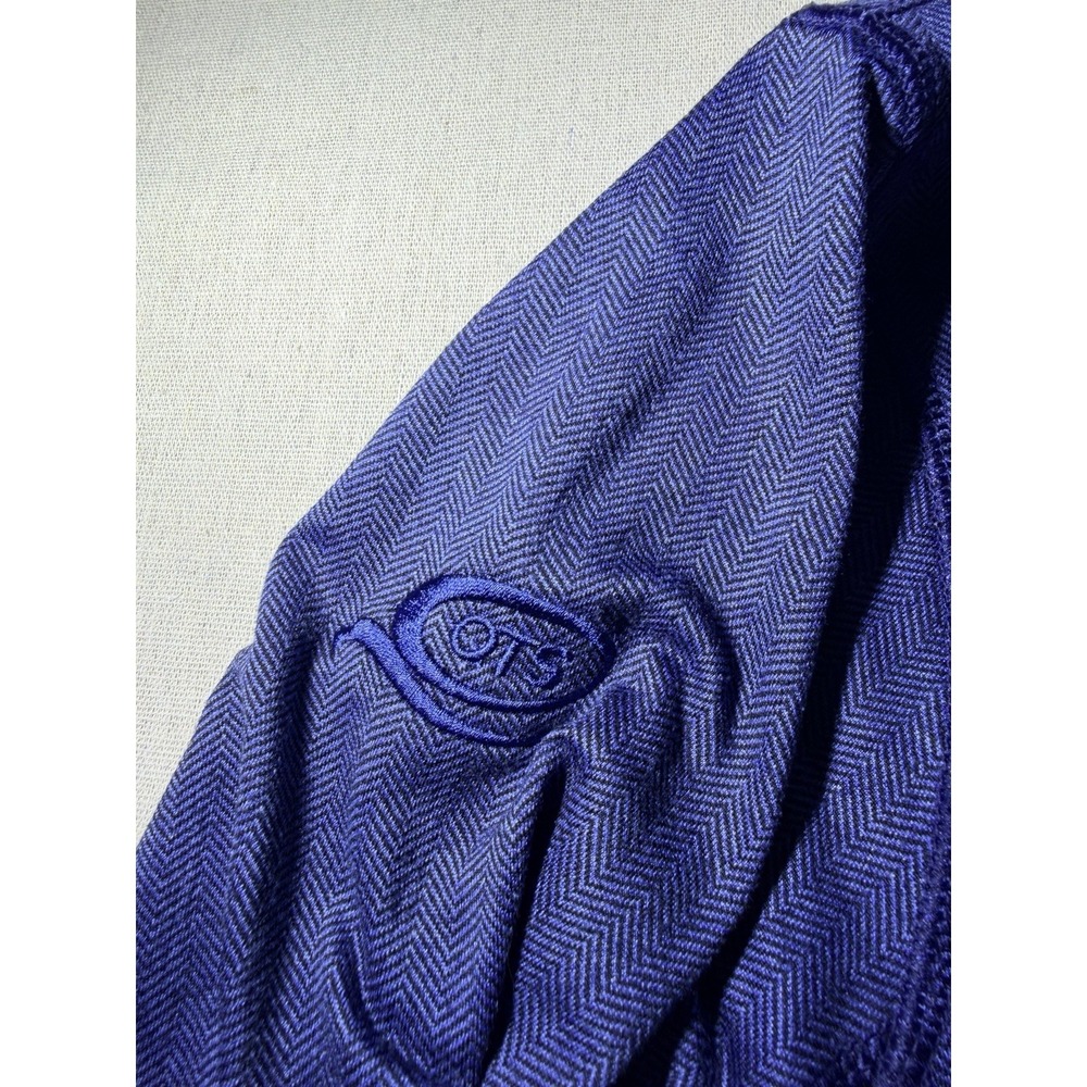 Greyson Men's Pullover Quarter Zip Lightweight Stretch M Navy - Picture 4 of 5